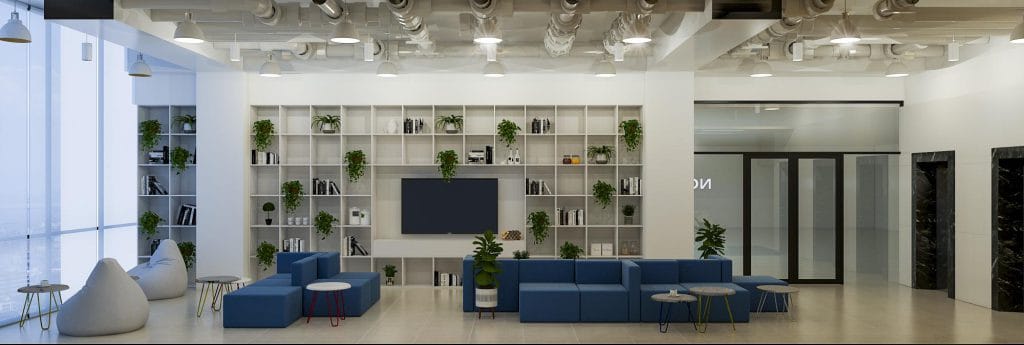 THIẾT KẾ NỘI THẤT VĂN PHÒNG NOLA GROUP - Không gian thư giãn