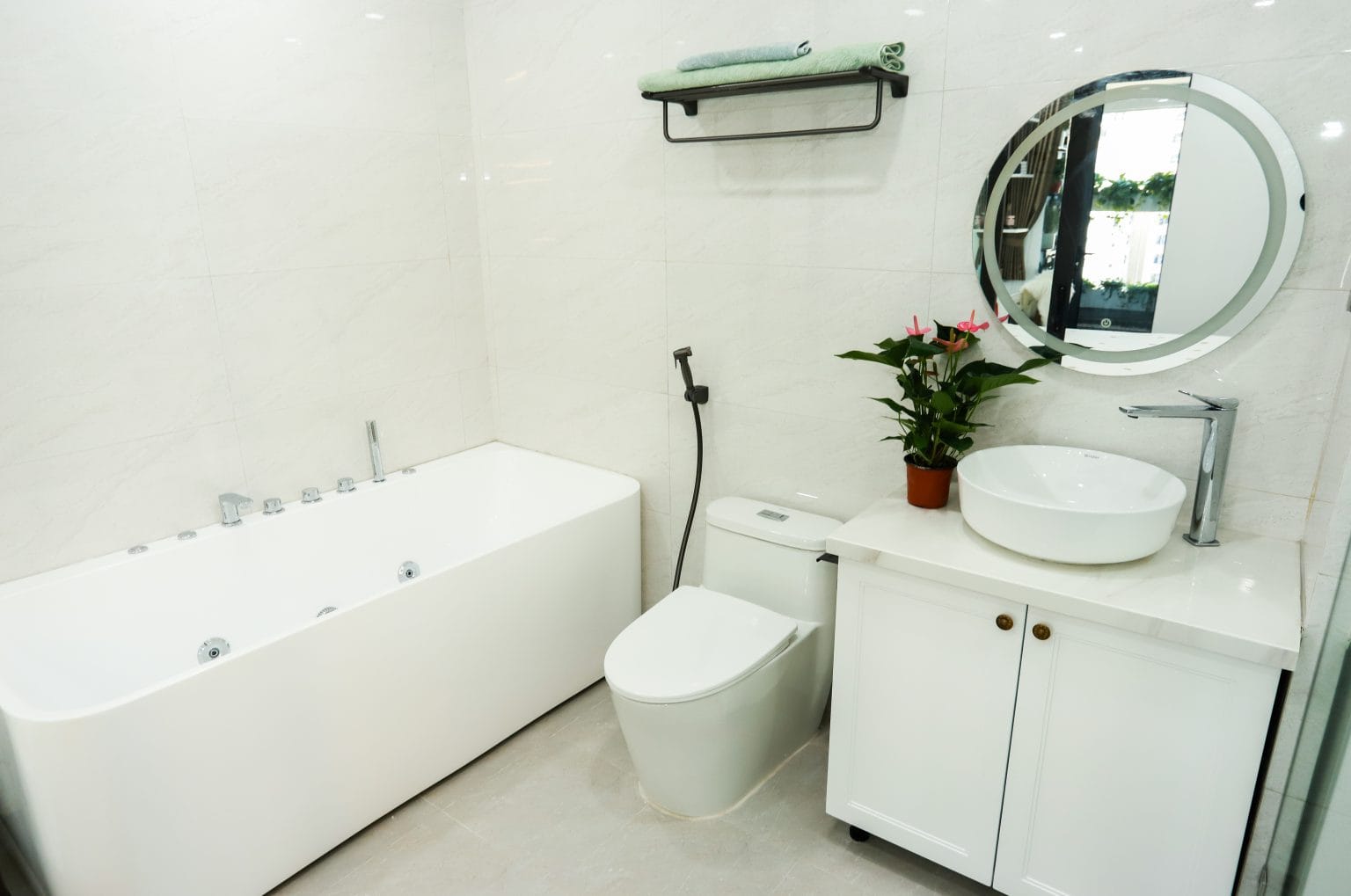 THI CÔNG NỘI THẤT CĂN HỘ CHUNG CƯ STELLAR GARDEN - Phòng tắm
