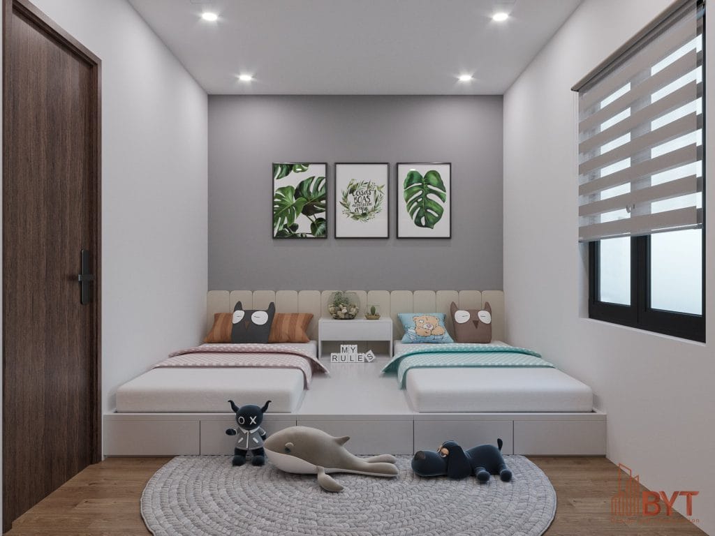 THIẾT KẾ NỘI THẤT PHÒNG NGỦ CHO TRẺ