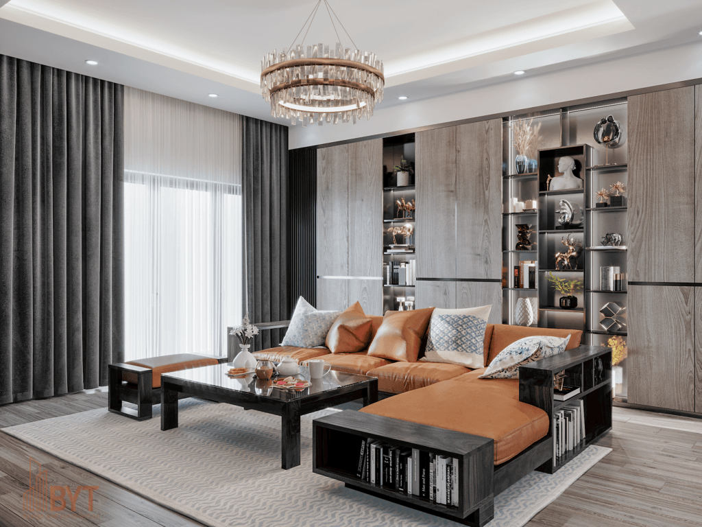 ĐÔI NÉT VỀ NỘI THẤT PHONG CÁCH HIỆN ĐẠI Giản lược đường nét