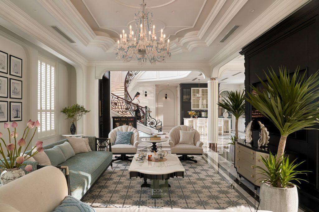 Mẫu thiết kế nội thất Indochine cho người độc thân