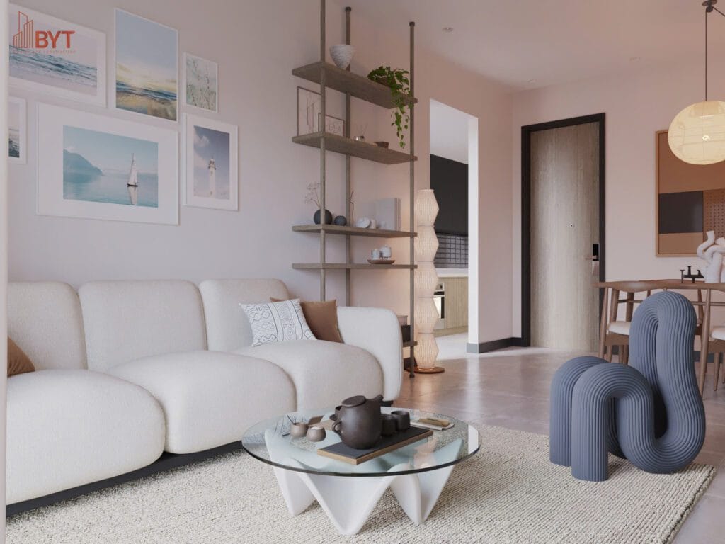 Thiết kế phòng khách chung cư nhỏ 