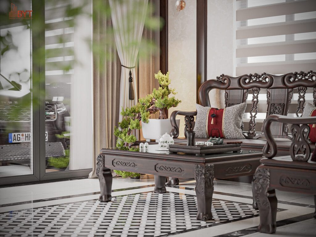 THI CÔNG NỘI THẤT BIỆT THỰ TẠI NINH BÌNH (2)