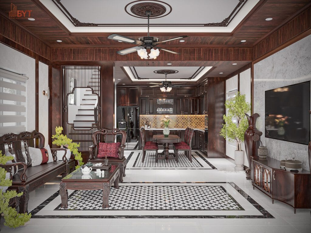 THI CÔNG NỘI THẤT BIỆT THỰ TẠI NINH BÌNH (1)