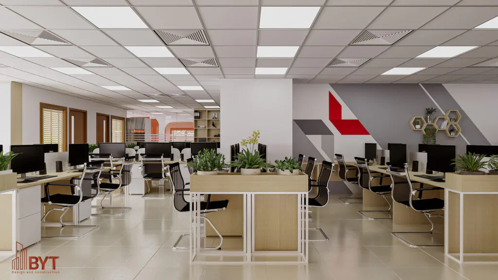 Nguyên tắc thiết kế văn phòng 30m2