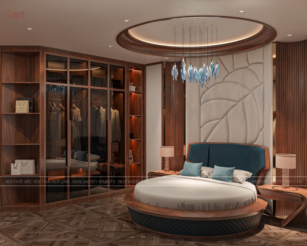 Mẫu thiết kế nội thất căn hộ 65m2 1 phòng ngủ