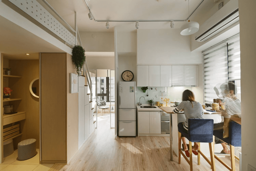 Mẫu thiết kế nội thất chung cư 45m2 phổ biến hiện nay phù hợp cho nhiều đối tượng