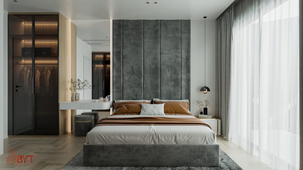 Mẫu thiết kế nội thất chung cư 52m2 cho cặp vợ chồng trẻ