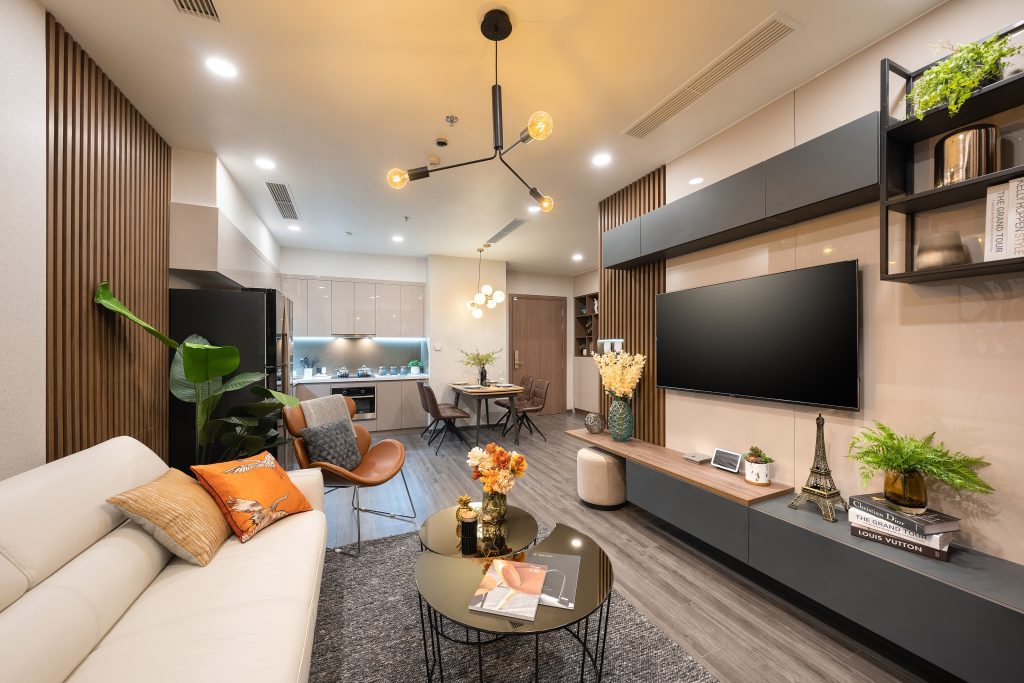 Những lưu ý khi thiết kế nội thất căn hộ 65m2