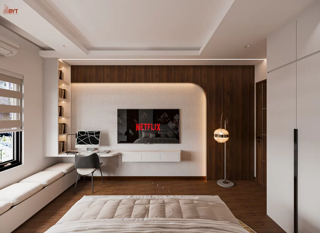Những lưu ý khi thiết kế nội thất căn hộ 66m2 từ BYT