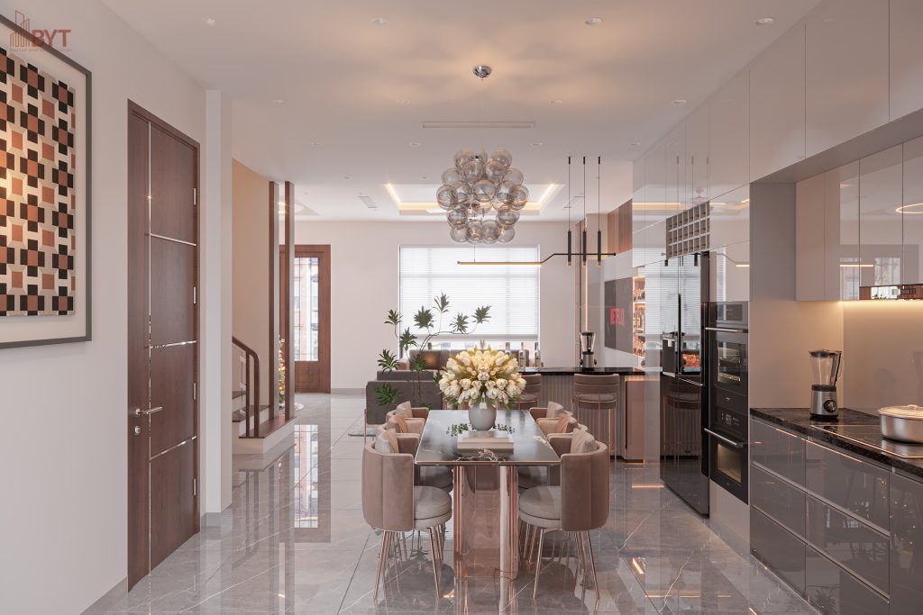 Nội thất thông minh cho thiết kế căn hộ chung cư 54m2 tiết kiệm diện tích
