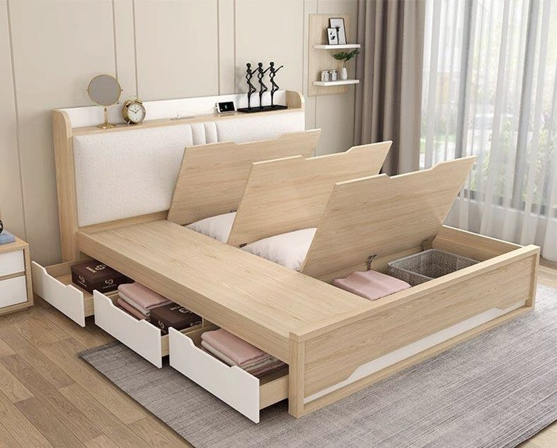 Thiết kế nội thất căn hộ 52m2 tích hợp công nghệ thông minh