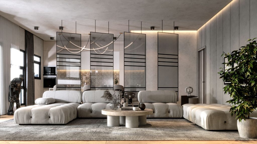 Thiết kế nội thất căn hộ 66m2 phong cách đương đại cá nhân hóa