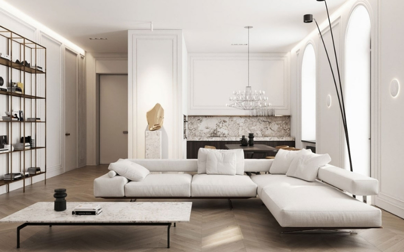 Thiết kế nội thất căn hộ 66m2 ý tưởng cho từng khu vực chức năng