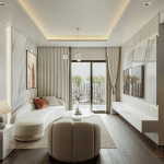 Thiết kế nội thất chung cư 60m2 phong cách tối giản