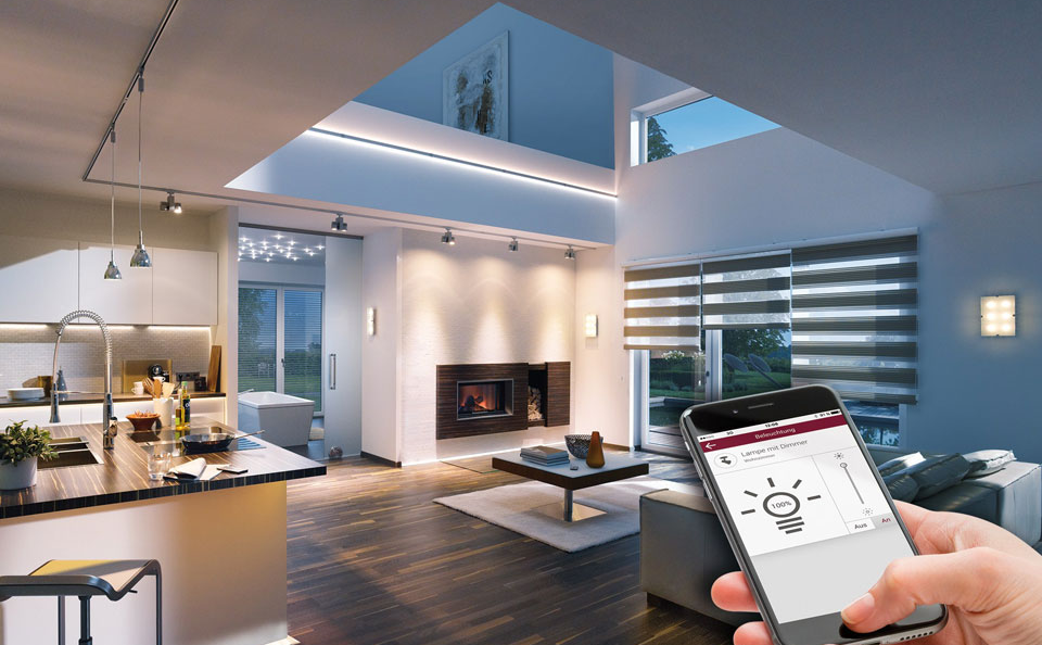 Thiết kế nội thất chung cư 66m2 ứng dụng công nghệ và nội thất thông minh