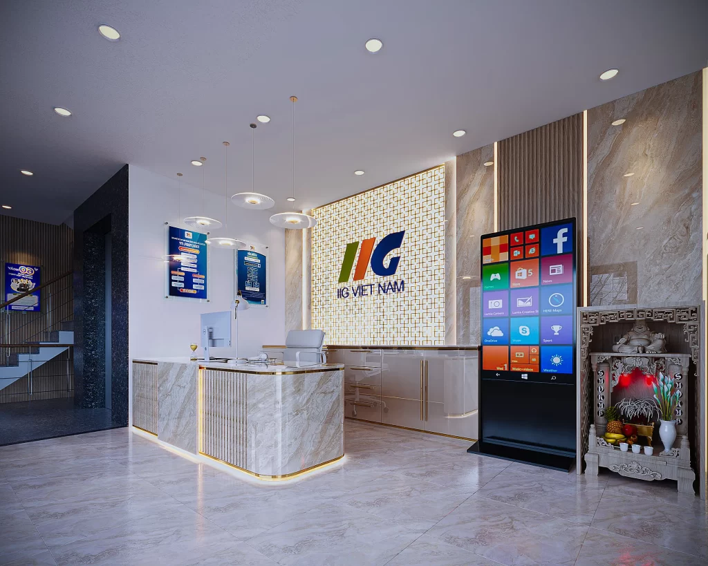 Dự Án Thiết Kế Và Thi Công Nội Thất Văn Phòng IIG Tại Tòa Nhà Trung Yên Plaza