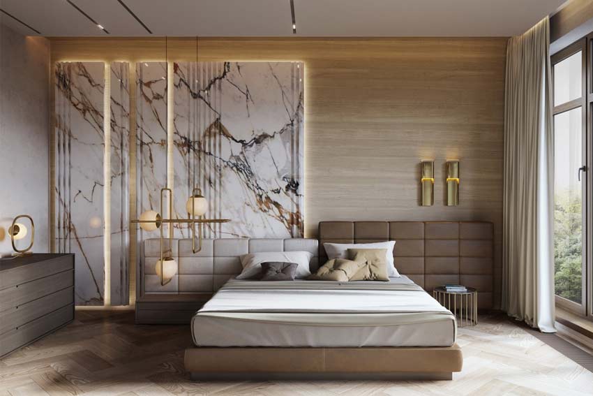 Lưu ý khi thiết kế nội thất phòng ngủ sang trọng