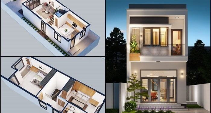 Mẫu Nội Thất Phòng Khách Nhà Ống Theo Diện Tích - Trên 50m²