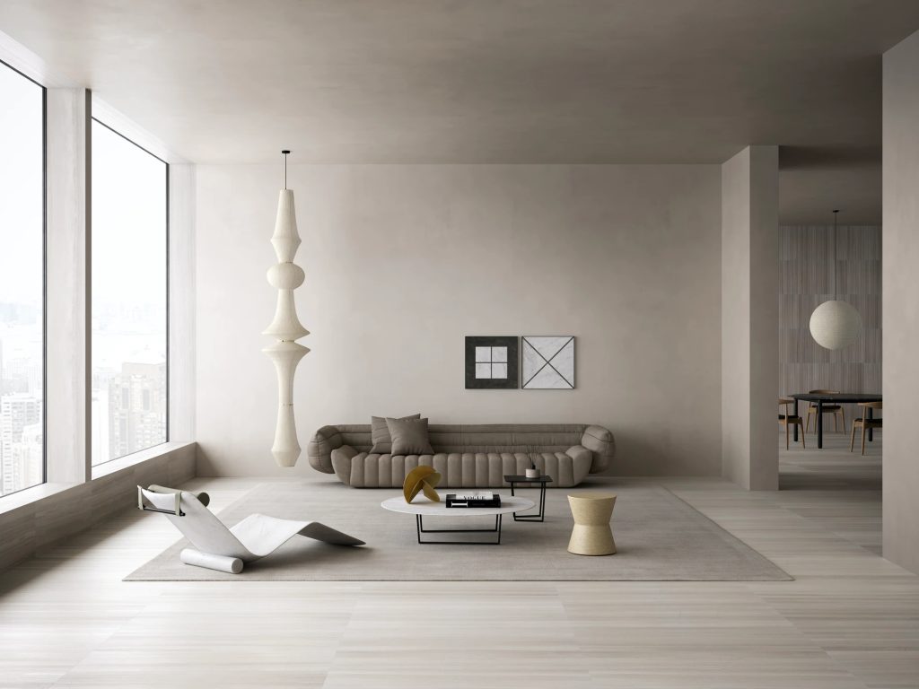 Mẫu thiết kế chung cư 55m2 phong cách tối giản