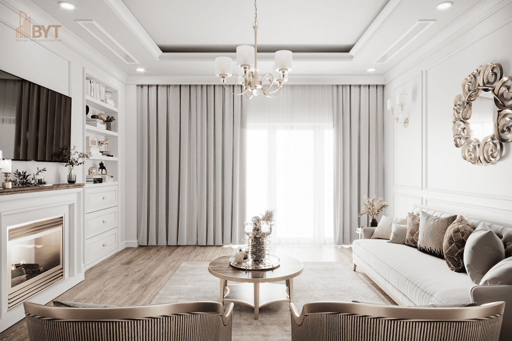 Thiết kế nội thất chung cư 70m2 sáng tạo không gian sống