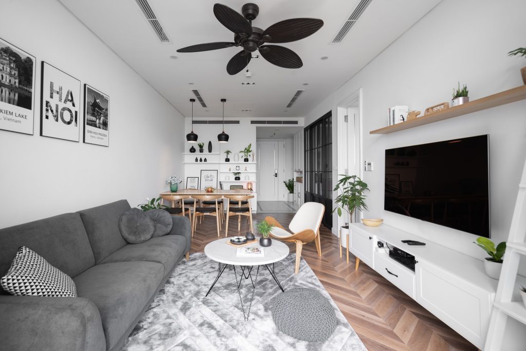Quy trình thiết kế nội thất chung cư 58m2