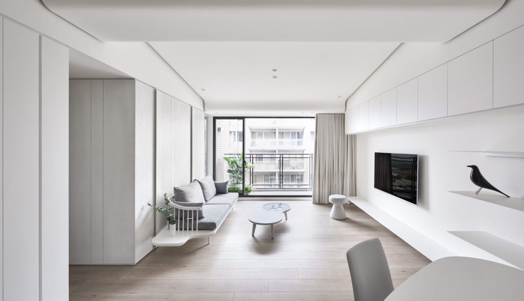 Thiết kế nội thất chung cư 75m2 tối giản bền vững