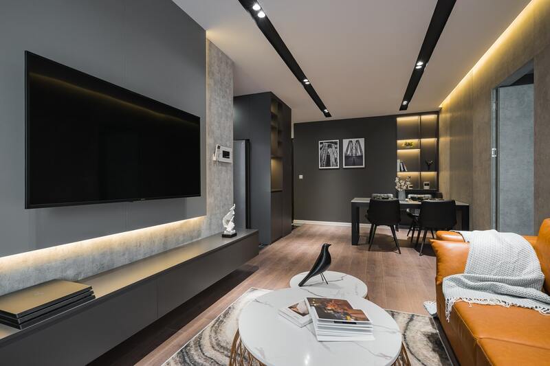 Thiết kế nội thất chung cư 80m2 phong cách Đương đại