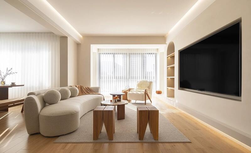 Thiết kế nội thất chung cư 80m2 phong cách Japandi