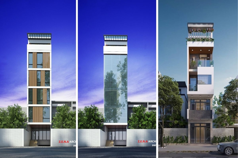 Thiết kế nội thất nhà phố 5 tầng Hà Đông