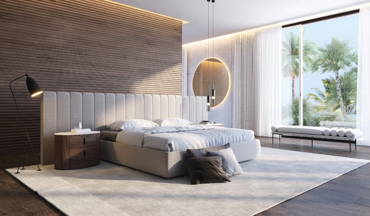 Thiết kế nội thất phòng ngủ sang trọng 40m²