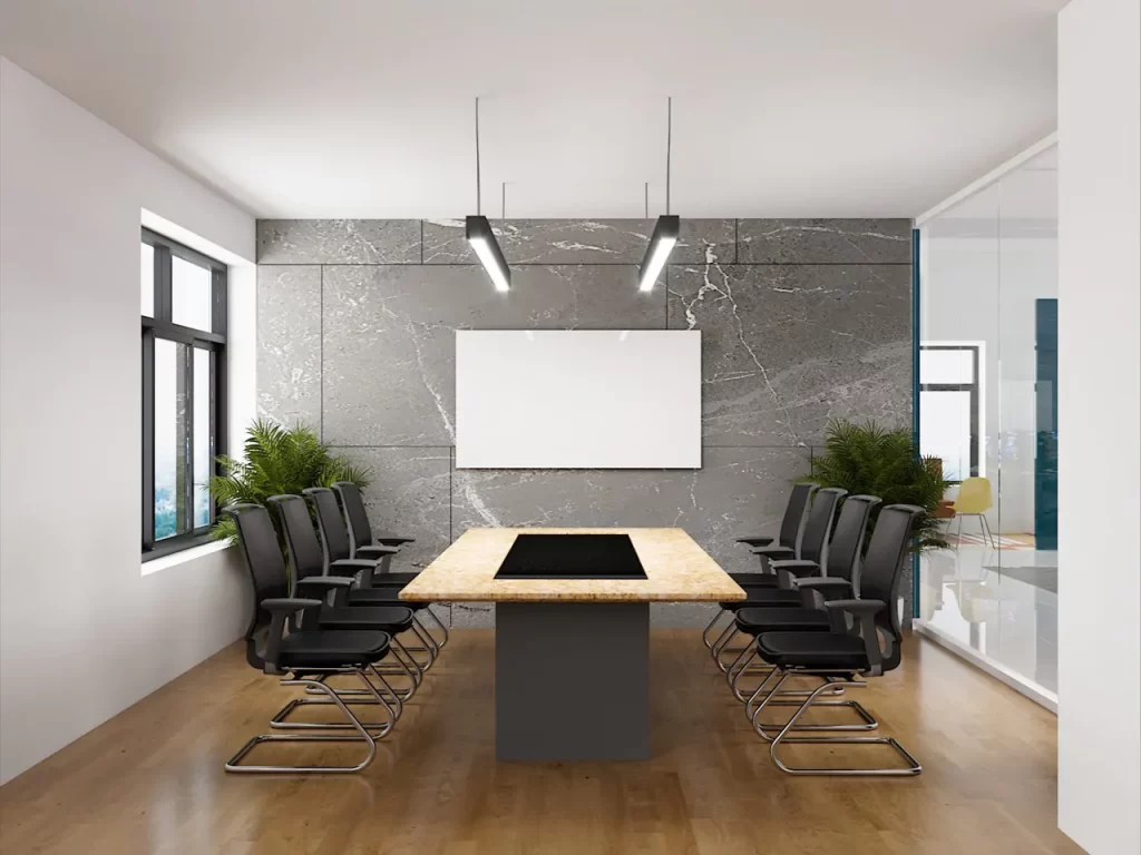 Thiết kế nội thất văn phòng hà đông nola group phòng họp