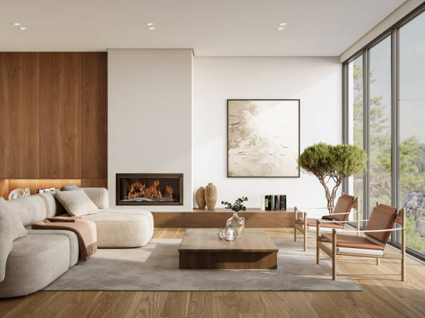 Thiết kế phòng khách 80m2