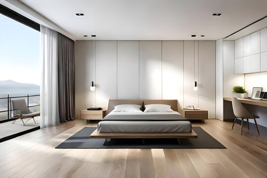 Thiết kế phòng ngủ đơn giản 15m²