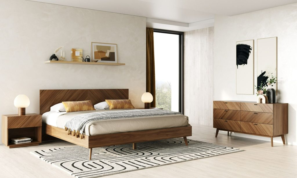 Thiết kế phòng ngủ óc chó 20m²
