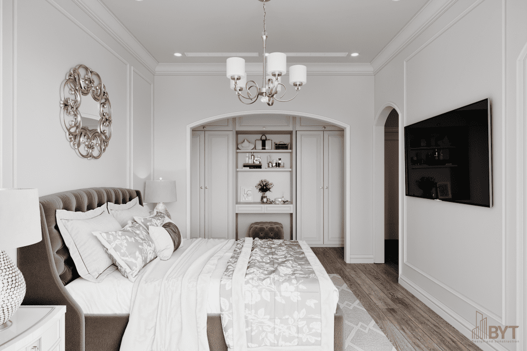 Thiết kế nội thất chung cư 70m2 với 1 phòng ngủ