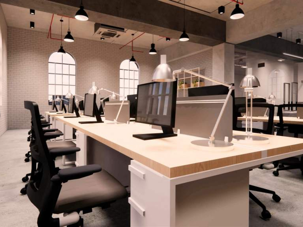 Mẫu nội thất văn phòng hiện đại cho startup
