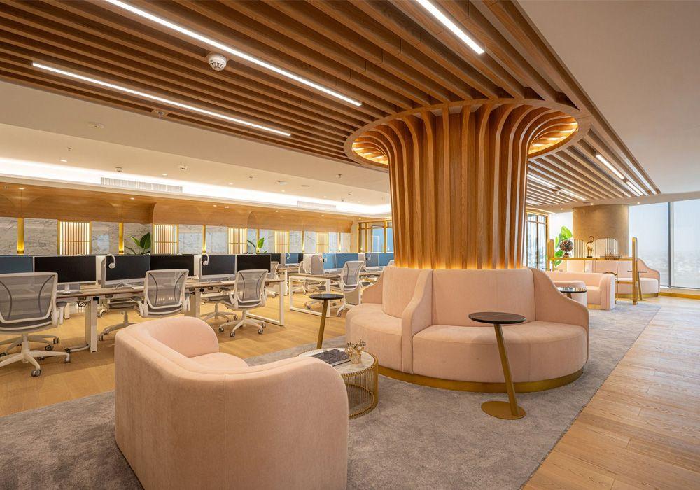 Mẫu thiết kế văn phòng 150m²