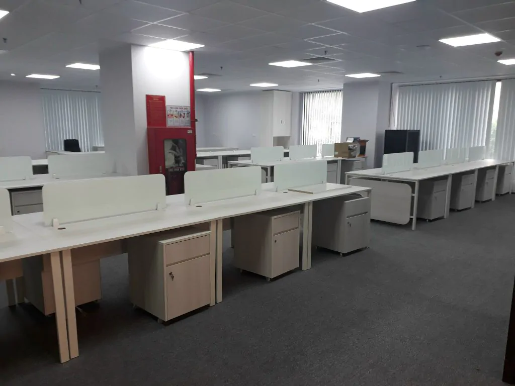 Mẫu thiết kế văn phòng công ty nhỏ đẹp diện tích 40m²