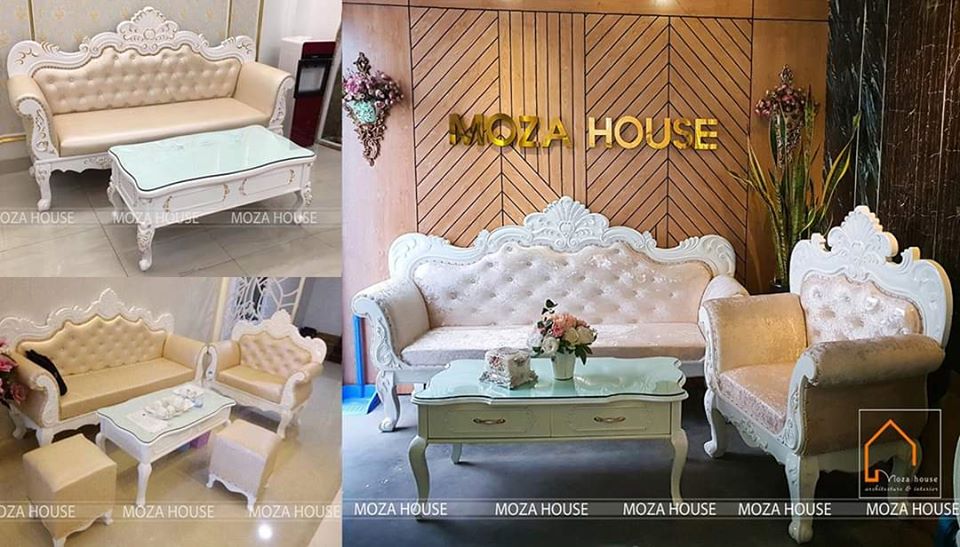 Nội Thất Moza House chuyên về phong cách tân cổ điển, sử dụng vật liệu nhập khẩu từ Malaysia