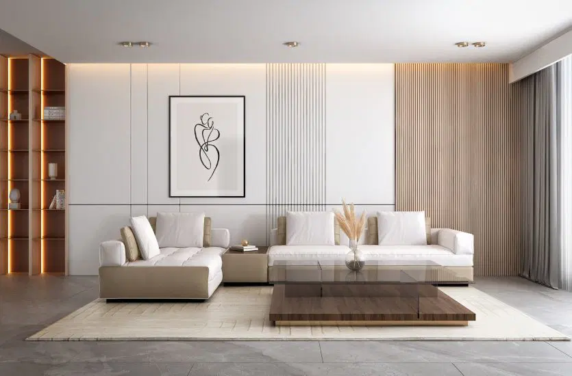 Phong Cách Tối Giản (Minimalism) trong Thiết Kế Nội Thất Phòng Khách