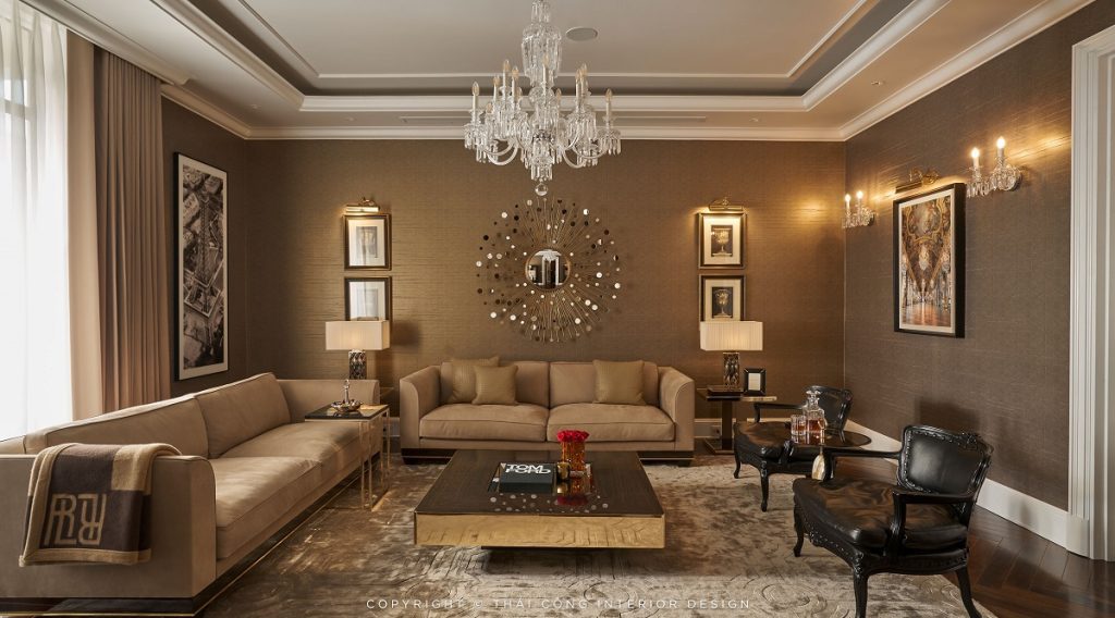 Thái Công Interior Design, thành lập từ năm 2008, mang phong cách châu Âu sang trọng