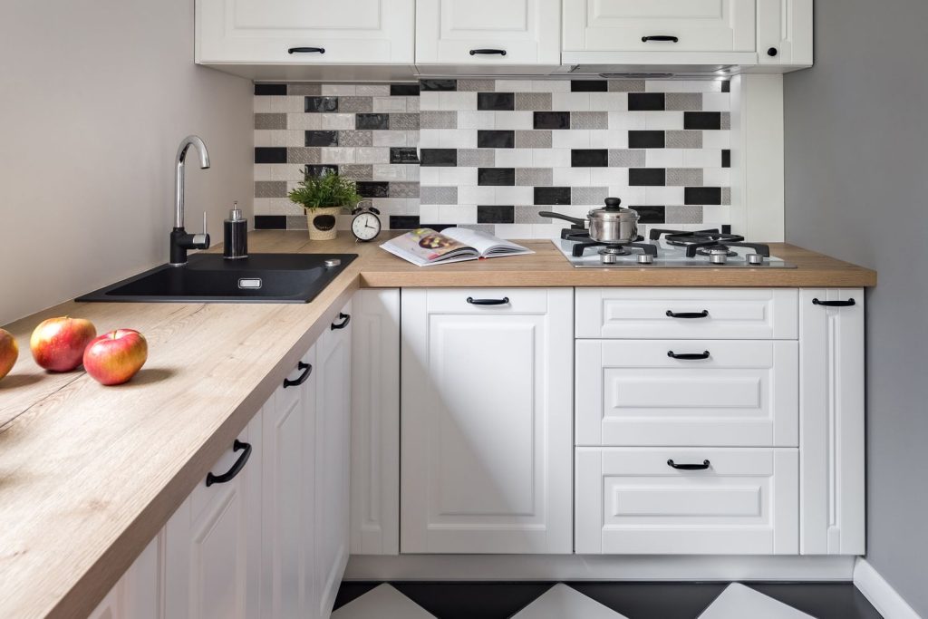 Thiết kế bếp chung cư nhỏ 6m²