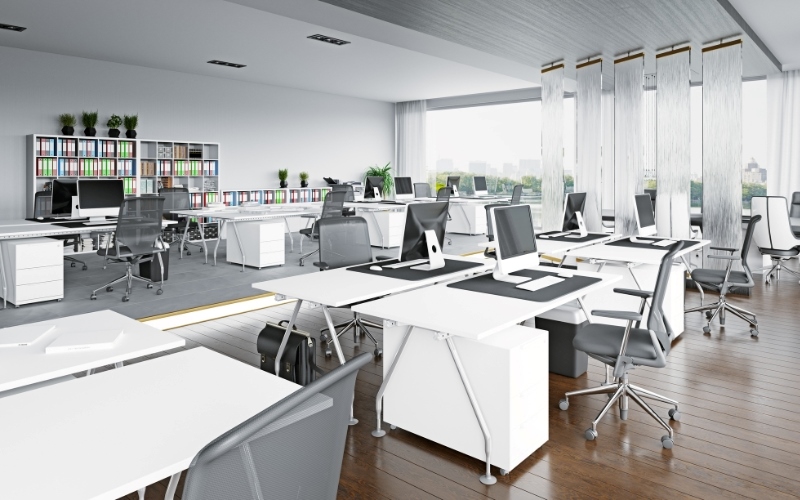 Thiết kế nội thất văn phòng cao cấp 80m²
