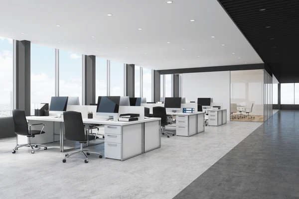 Thiết kế nội thất văn phòng hiện đại 100m²