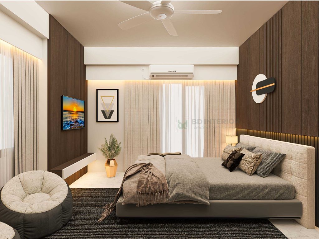 Thiết kế phòng ngủ chung cư nhỏ 15m²