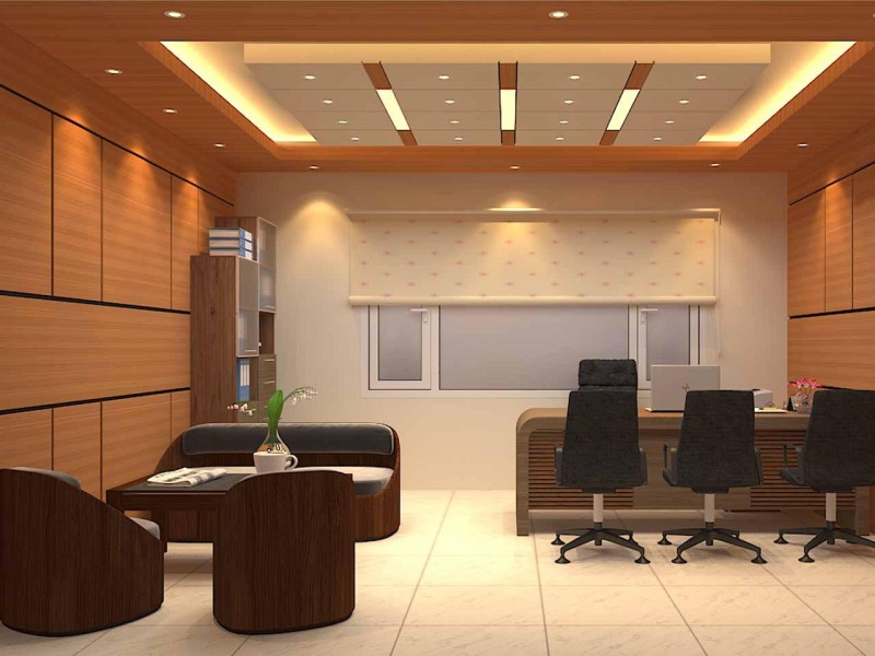 Thiết kế văn phòng công ty nhỏ đẹp phong cách tối giản