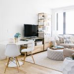 Thiết kế nội thất phòng khách căn hộ 25m2