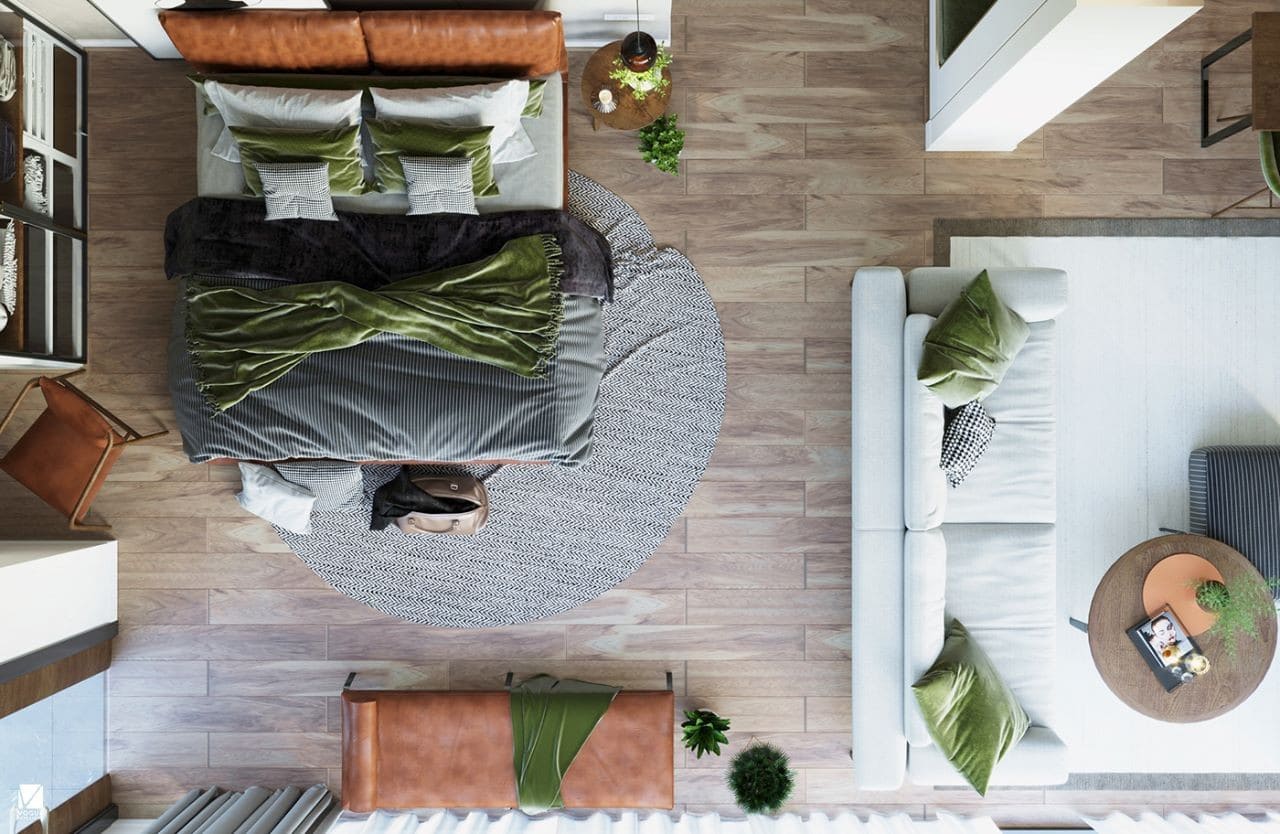 Bí quyết thiết kế nội thất căn hộ mini 20m2