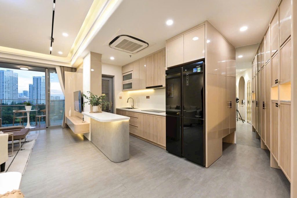 Cách bố trí không gian phù hợp với chung cư 96m2